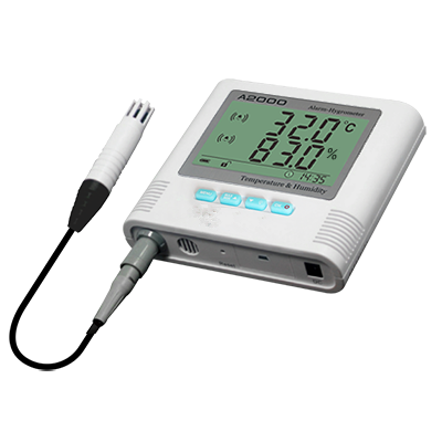Som e luz de alarme higrômetro-termômetro A2000-ex