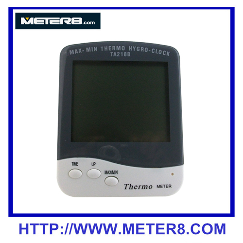 TA218B Klok ~ Thermometer ~ Hygromete / digitale temperatuur Meter