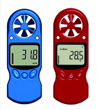 TL-302 digitale wind anemometer, Vane anemometer