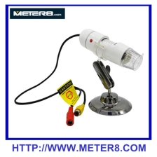 China TV400X microscópio portátil com 8 luzes LED fabricante
