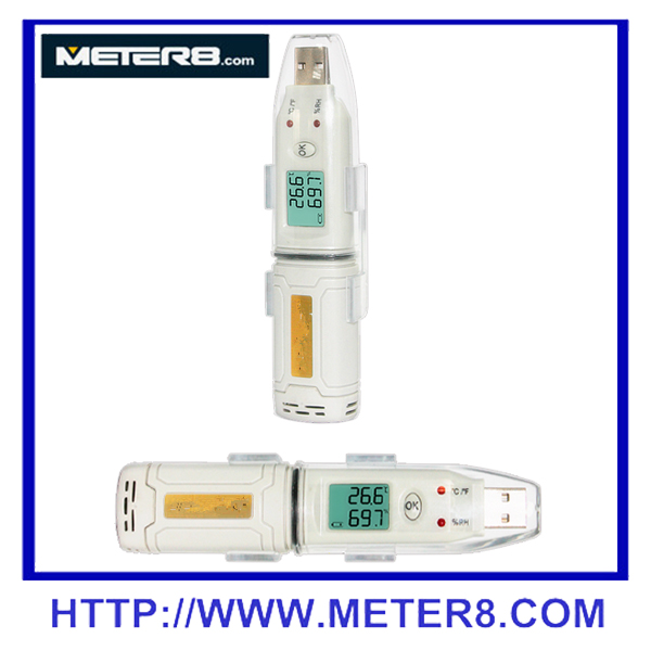 Registrador de datos de humedad de temperatura USB HE173