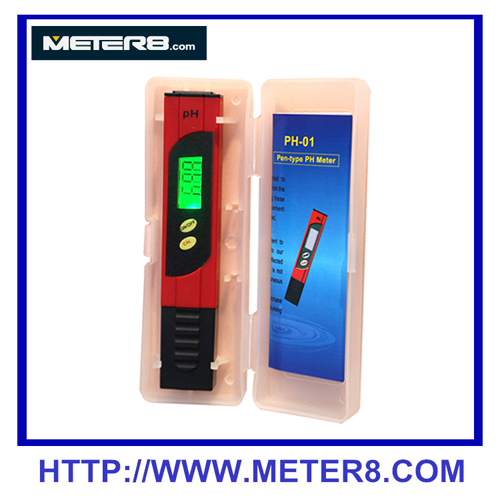 Medidor de pH de alta calidad de talla de bolsillo PH-01A medidor de pH digital