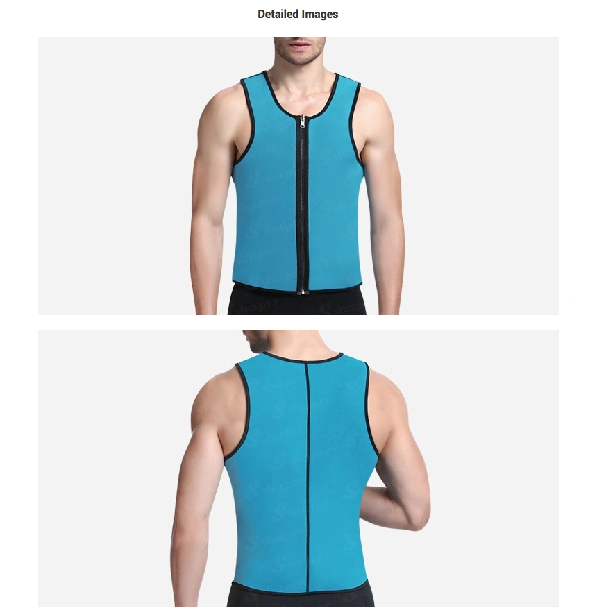 China Men Ultra Sweat Vest Factory_02