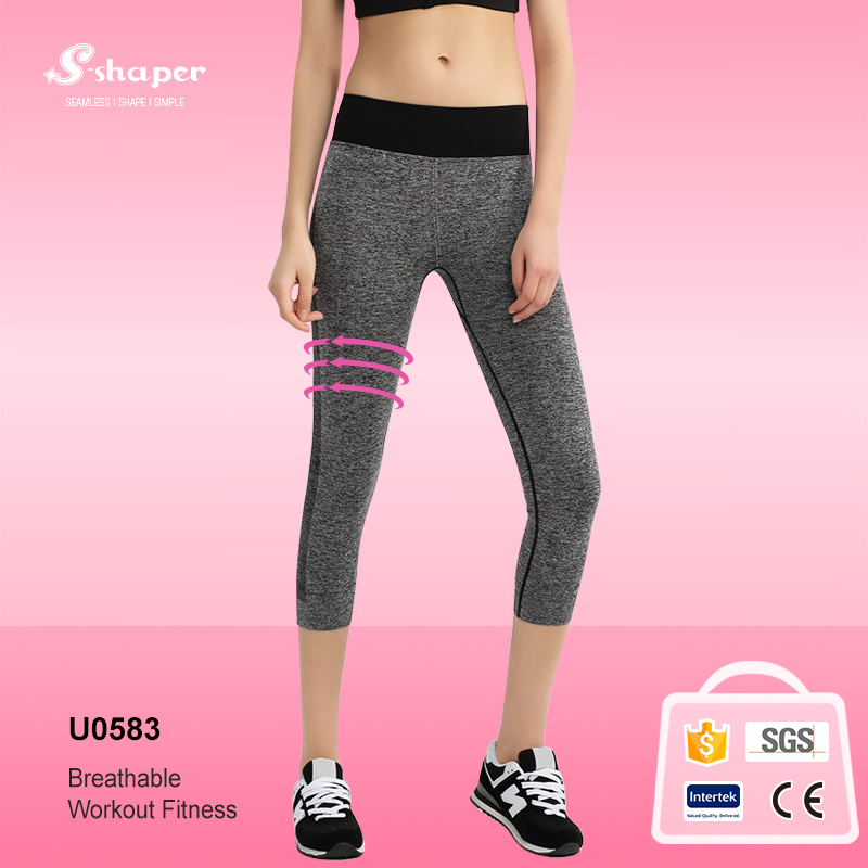 Adult Slim Fit Yoga Crop Pants Factory