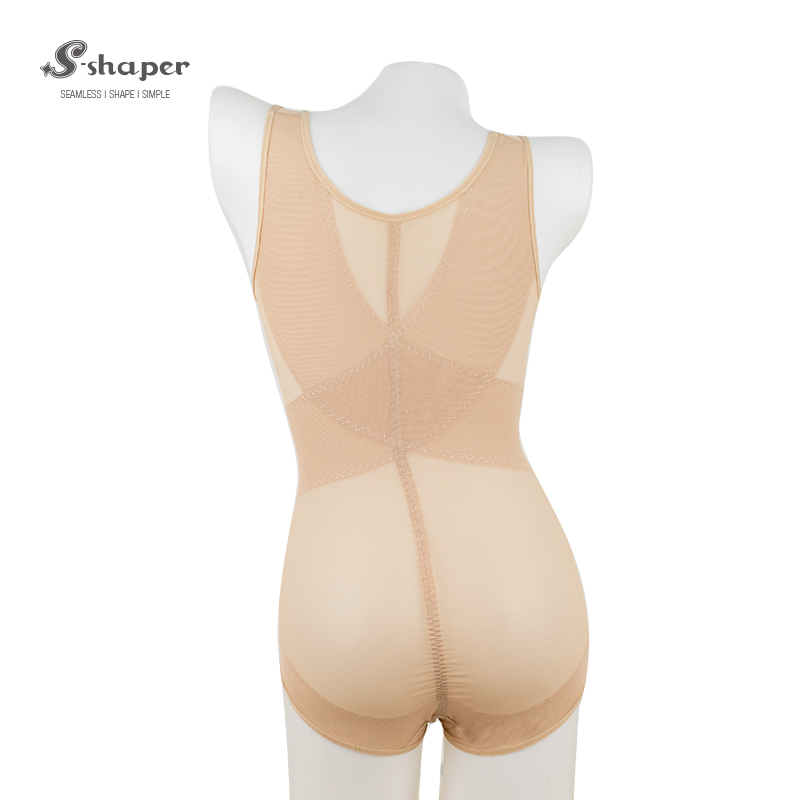 Breathable shapewear compression with high elastic mesh