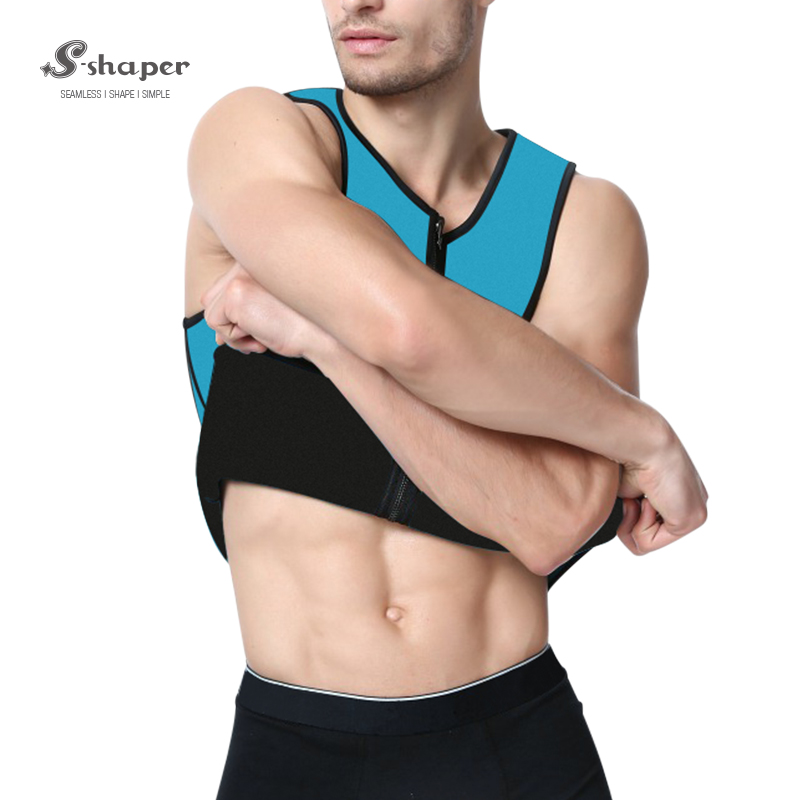 Men Neoprene Body Shaper Gym Tank Top Manufacturer