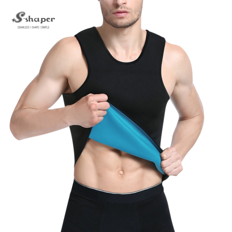 Men's Body Shaper Sweat Workout Tank Top Supplier