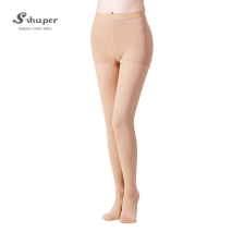 China Opaque Compression Tights Withfoot Factory manufacturer