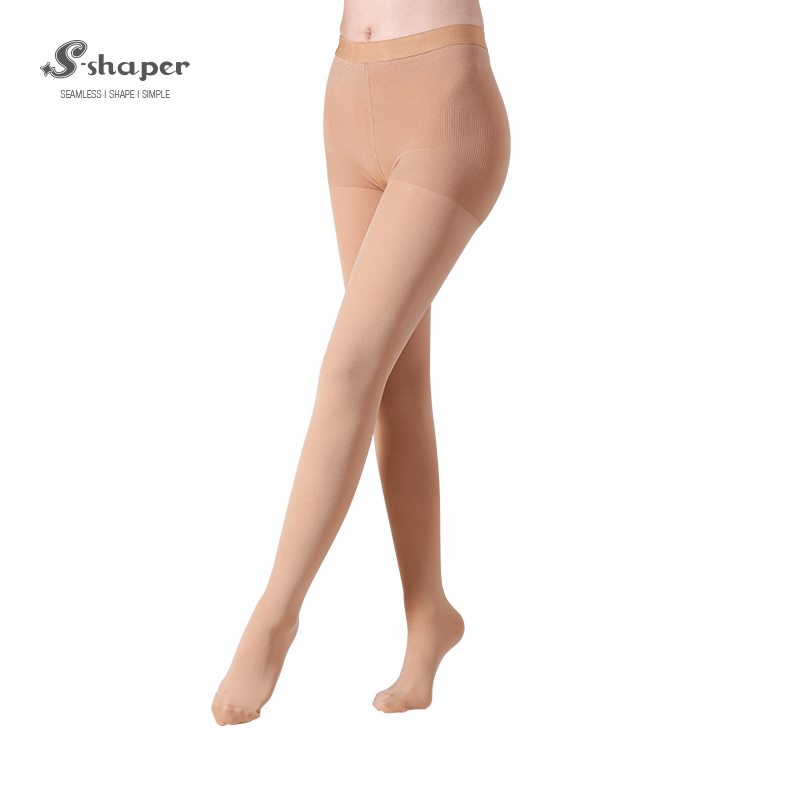 Opaque Compression Tights Withfoot Supplier