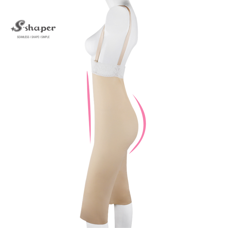 Open crotch design Lace Full Body Shaper Factory