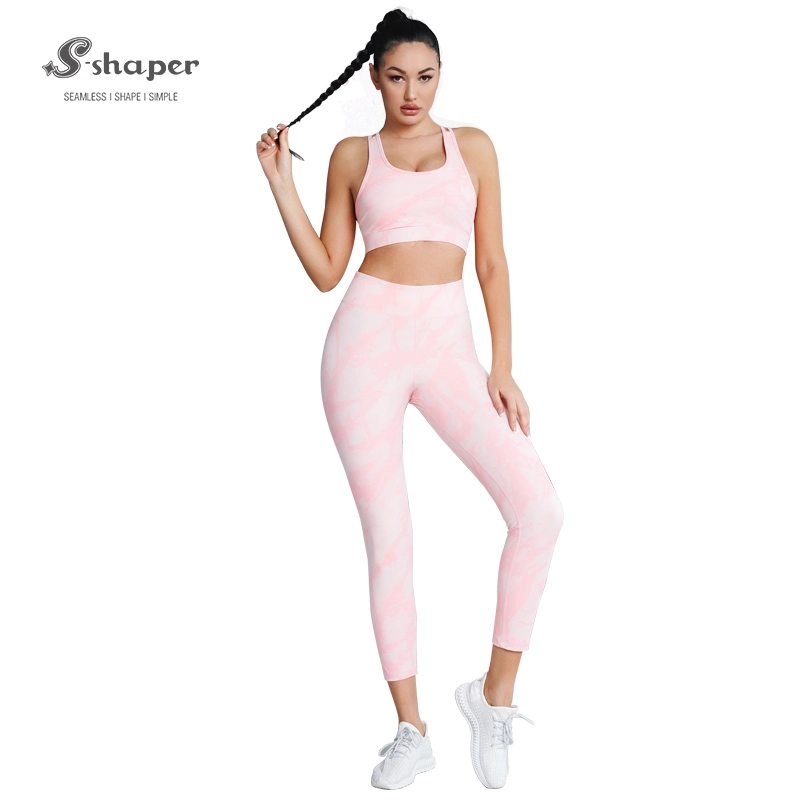 الصين S-SHAPER إمرأة اللياقة البدنية اليوغا ارتداء الرياضة مجموعات الصانع الصانع