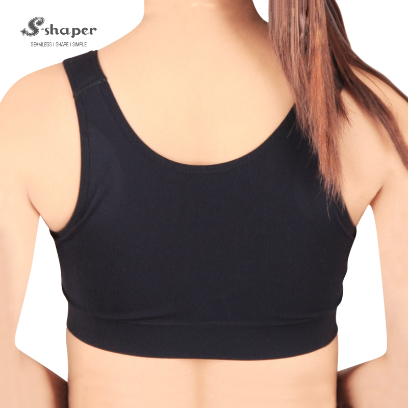 Sexy Ladies Shockproof Top Zipper Yoga Bra  Manufacturer