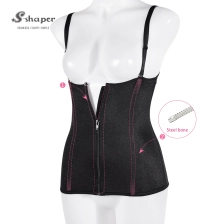Chine Taille formateur corset avec zip fabricant fabricant