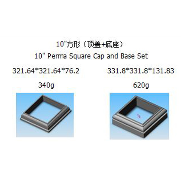 10 Quadratkappenboden astragal China Xiamen Polyurethanprodukte Lieferant PU Rom Stigmatisierung Cap- und Base-PU Dekoration Baustoffe