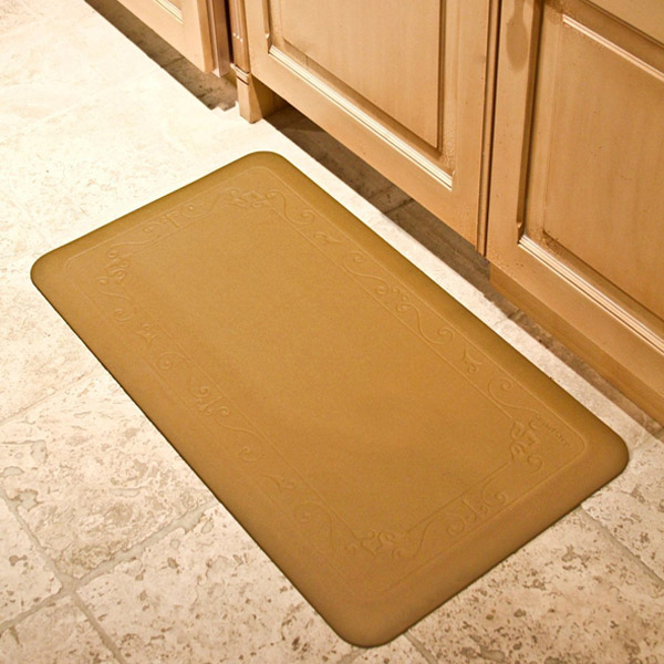 Polyuréthane coussin de tapis de cuisine, des nattes de cuisine anti-fatigue, tapis antidérapant pour la cuisine, tapis de sol de la maison, tapis pour le bureau