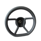 China OEM High quality slip resistant PU steering whee，l steering wheel ， car aiming circle ，truck  bearing circle， PU racing steering wheel manufacturer