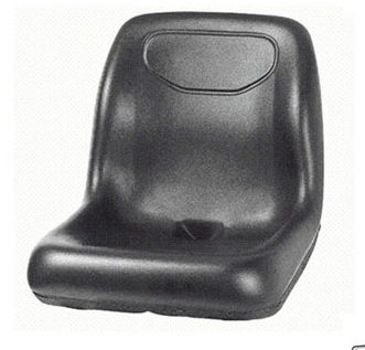聚氨酯割草机座椅，PU座垫，模塑一体成型PU自结皮座椅