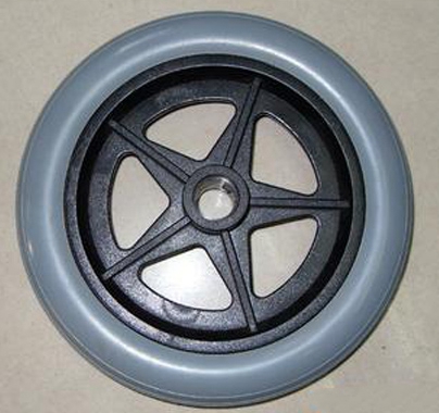 Pneus chinois poussette de fournisseur de polyuréthane pneus poussette de haute qualité contre Rolling Luggage panier pneus