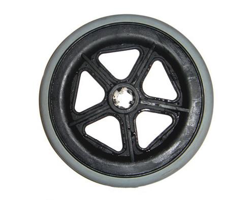 Proveedores chinos de neumáticos de espuma de poliuretano resistente rodantes PU seguridad neumáticos silla de ruedas andador neumáticos