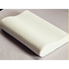 China Custom PU ergonomic pillow, PU slow rebound pillow, polyurethane memory foam pillow fabricante