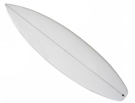 Encargo de la PU de la tabla de surf en blanco, blanco tabla de surf blastocisto, pizarra de la PU de la tabla de surf