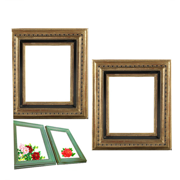 Aangepaste verwerking PU houten frame, polyurethaan modieuze frame, polyurethaan vierkante frame
