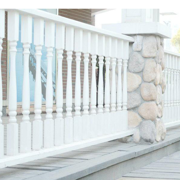 Personnalisez le balustre extérieur en PU du balcon OEM en mousse de polyuréthane pour les marches extérieures