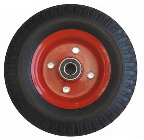 Moulage PU pneus anti-cravate, pneus PU outil, peut être rempli avec des pneus PU