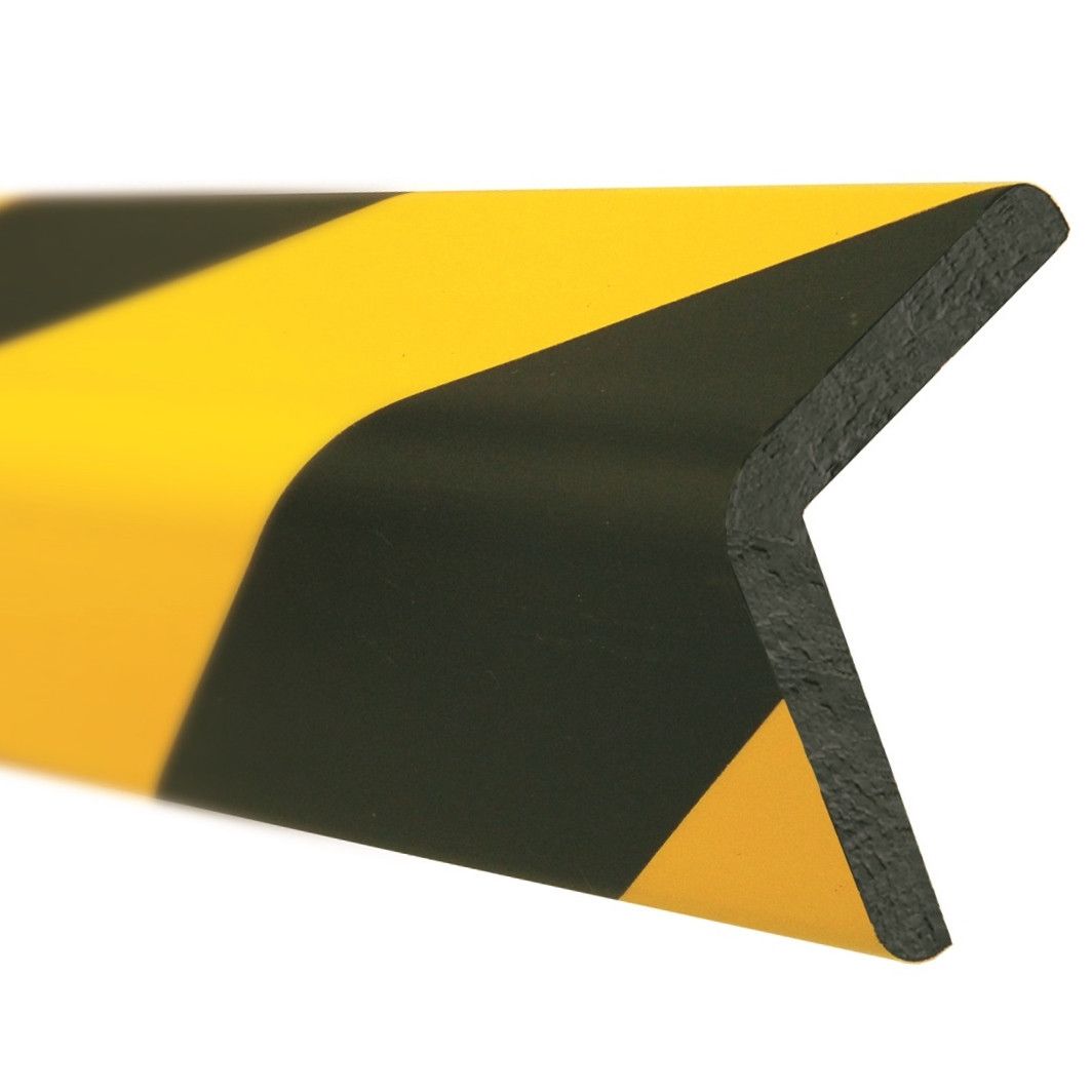 High Quality Red Black & Yellow Length Pu Foam Round Wall Corner Protector