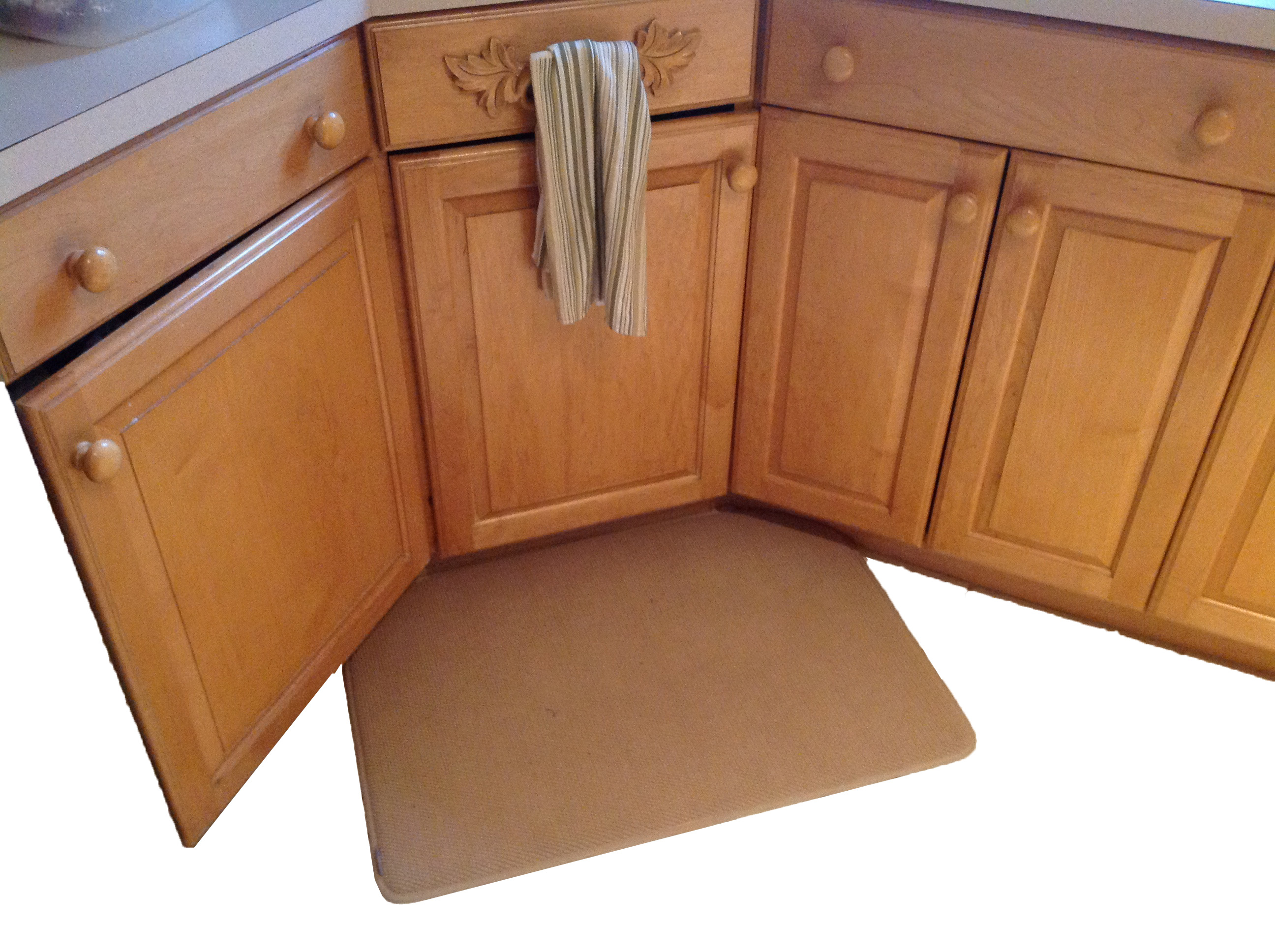 Esteiras de conforto de alto desempenho para cozinha piso grande porta capachos designer de mat