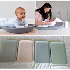 中国 Factory customize pu moulded foam baby changing pad for baby 制造商