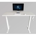 China Manual Crank Height Adjustable Table Sit-Stand Desk fabricante