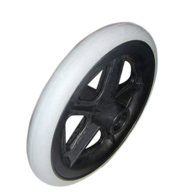 OEM RohsのはPUエアレス耐久性のあるタイヤの卸売を承認