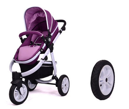 PU wheel for baby stroller,light weight baby care stroller wheel