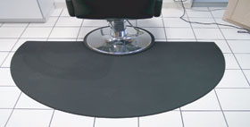 Polyuréthane meilleur tapis anti-fatigue étage, tapis de chaise en caoutchouc, salon de coiffure tapis, tapis de chaise rond, tapis de sol de gros