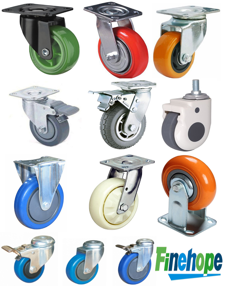 Polyurethane casters, PU wheel manufacturers, polyurethane elastomer wheels