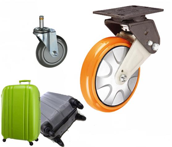 폴리 우레탄 주조 수지 공급 업체는 사용자 정의 처리 바퀴, 수하물 바퀴 짐