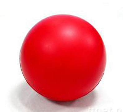 Polyurethanschaum Lieferer PU freigeben, Stressball, PU-Schaum-Kugel, elastische PU-ball