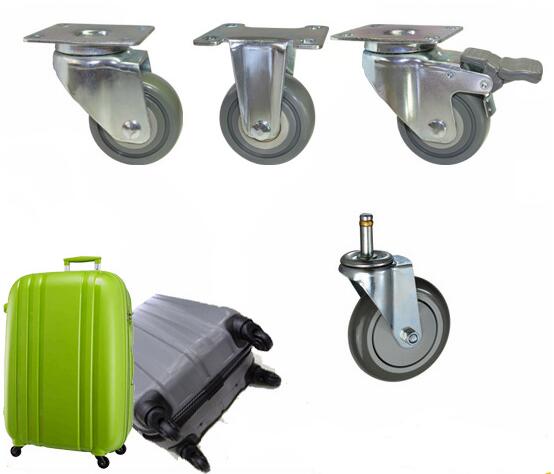 Proveedores de espuma de poliuretano de equipaje ruedas, ruedas de PU equipaje duradera