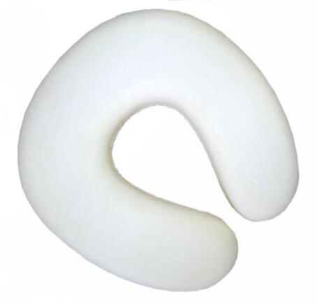 Polyurethane head massage pillow, PU slow rebound neck Zhenxin, polyurethane memory foam U-pillow