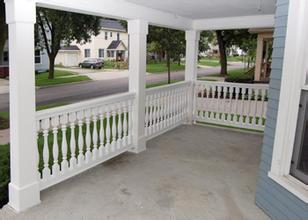 Polyurethaan railing ontwerpt outdoor leuningen buiten trapleuning trapleuningen outdoor leuningen