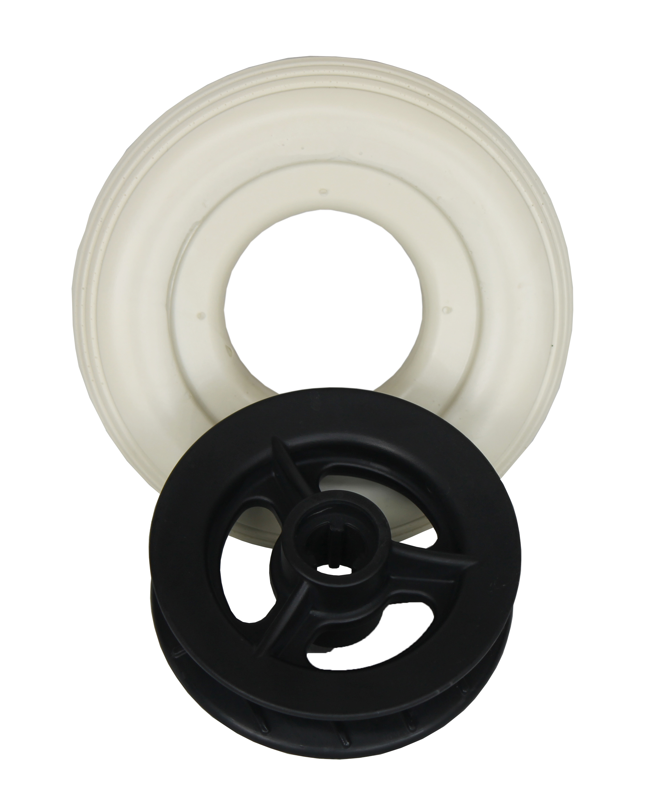 판매 사용자 정의 바퀴 거품 가득한 타이어 솔리드 타이어 폴리 우레탄 타이어 타이어