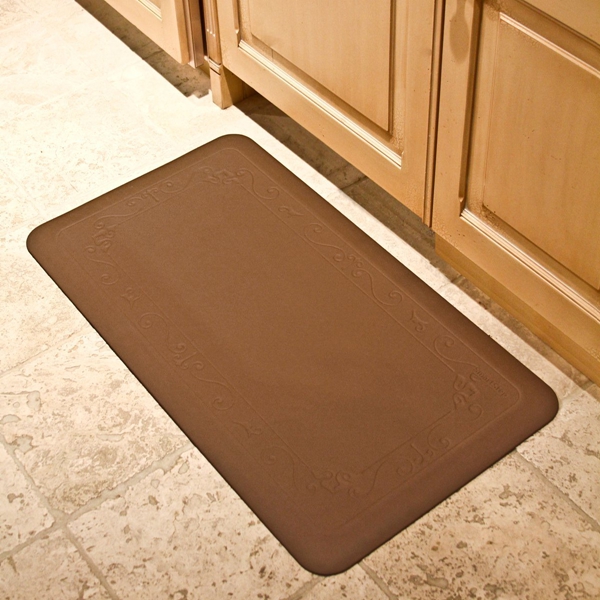 ポリウレタン最高のステップ抗疲労発泡フロアマット、最高の台所の床マット、抗疲労matts、キッチンマットを立って立っフロアマット