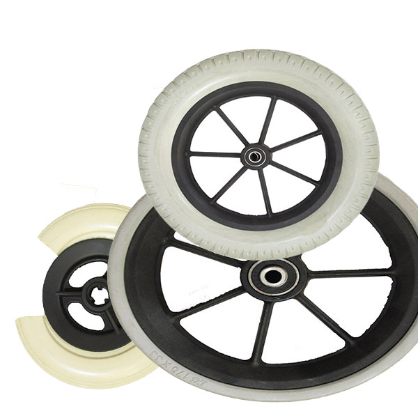 El fabricante profesional duradera de los neumáticos, la alta calidad del cochecito de bebé del portador de bebé sólido de neumáticos, proveedor de la rueda cochecito chino, China neumático de poliuretano barato