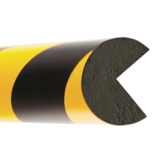 porcelana Protector de esquina reflectante impermeable amarillo / negro de espuma de aparcamiento fabricante