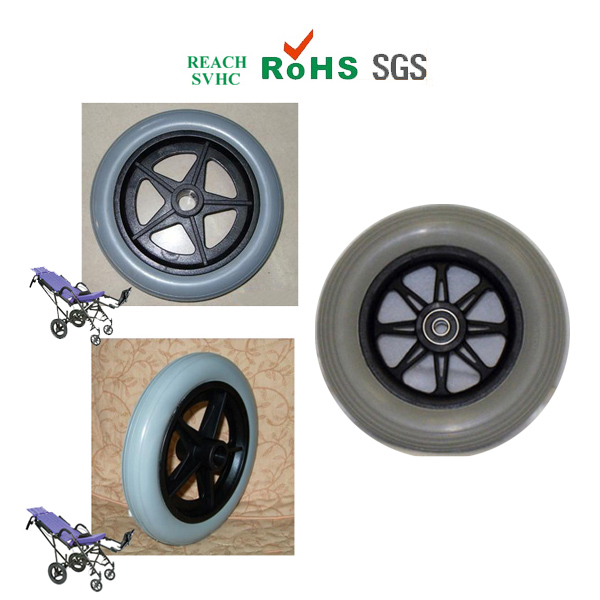 Fornecedores de poliuretano de Xiamen, processamento e personalizada pneus scooter, fábrica de pneus sólidos de PU China, fornecedor de pneus PU