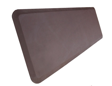 Yoga mat anti fadiga massagem confortável almofada de umidade tapete de porta prova