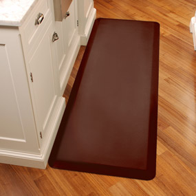 抗疲劳垫生态友好，厨房时尚垫，优质厨房防疲劳垫，黑色36 * 24地板垫