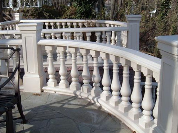 Balustres décoratifs de haute qualité, balustres de balcon, balustre de maison, balustrade de maison