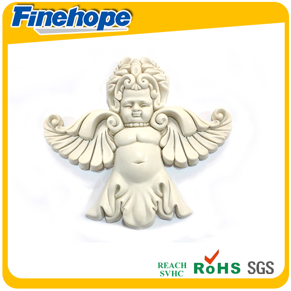 ノベルティ天使の彫刻、模倣木の天使、芸術彫刻の装飾、天使の建物の装飾、家具の彫刻
